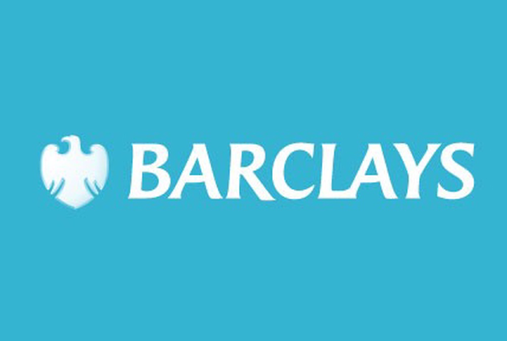 Логотип Barclays банка. 