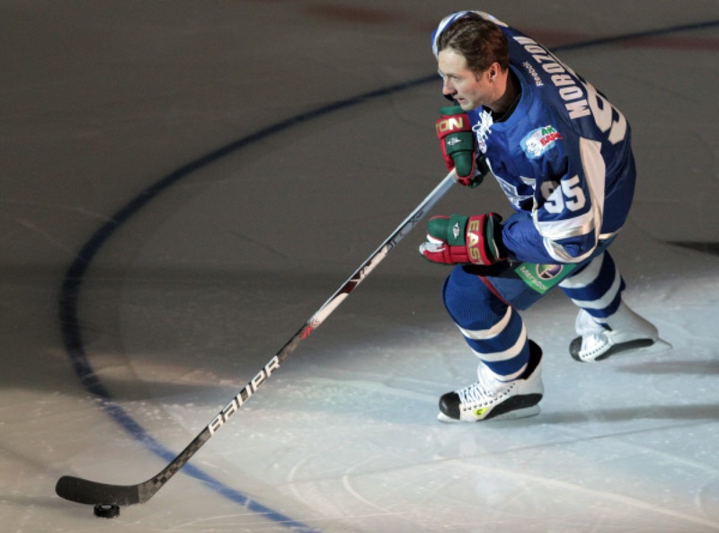 Хоккеист Алексей Морозов. Фото ©РИА НОВОСТИ