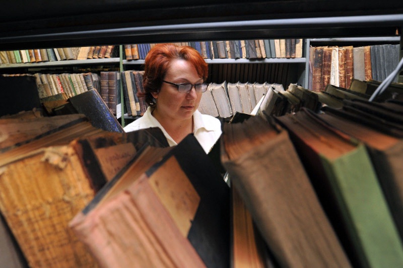 Библиотекарь. Фото ©РИА Новости