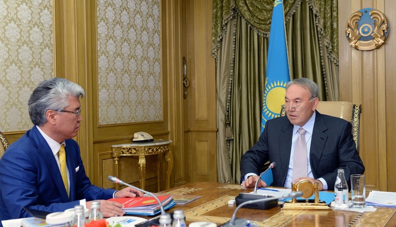 Встреча с министром культуры Арыстанбеком Мухамедиулы. Фото с  сайта akorda.kz