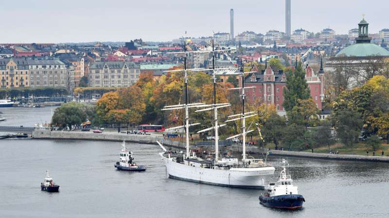 Вид на столицу Швеции. © Reuters